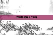 18年长城皮卡二手车