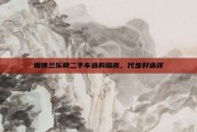 雪佛兰乐骋二手车选购指南，代步好选择