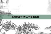 东风风度mx6二手车怎么样