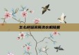 怎么样给滚筒洗衣机除菌