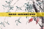 海信洗烘一体洗衣机哪个型号好