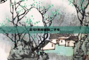 宝马1系敞篷版二手车