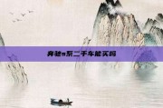 奔驰s系二手车能买吗