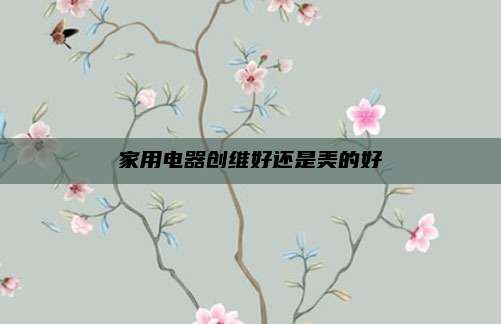 家用电器创维好还是美的好