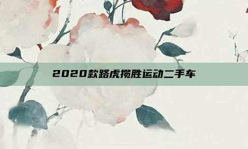 2020款路虎揽胜运动二手车