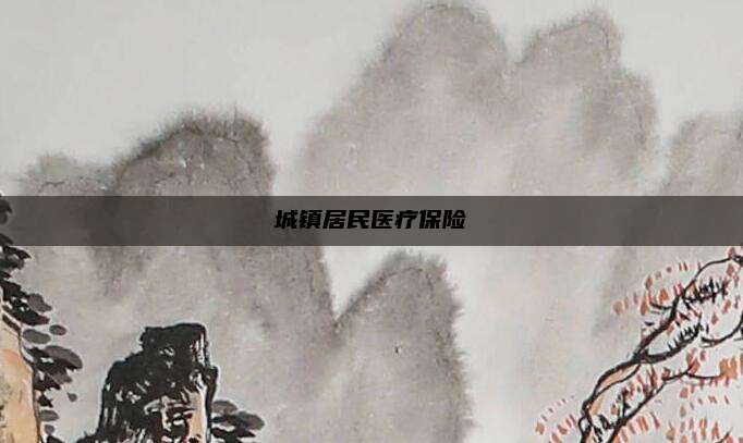 城镇居民医疗保险