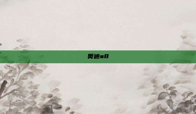 奥迪a8